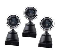 NUOBESTY 3pcs Mini Signal Light Model Red Green LED Luminous Spotlight for Train Layout Micro Landscape Decor DIY Sand Table Accessories