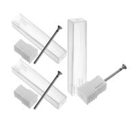 NUOBESTY 3pcs Nail Drill Bits Kit Diamond Cuticle Clean Nail Drill Bit Manicure Polishing Tool for Dead Skin Removal in Compact Workspaces and Salon Use