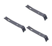 NUOBESTY 3pcs Nail Pry Bar Manual Nail Lifting Puller Tool for Wooden Boxes Walls Trim Removal Lightweight Durable Hand Tool