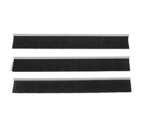 NUOBESTY 3pcs Nylon Letter Box Brush - 25cm Dustproof Door Mailbox Sealing Brush Cleaning Strips for Mailbox Office Home Weather Seal Cleaner Accessories