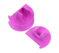 NUOBESTY 3pcs Plastic Sewing Thumb Guide Ruler Precision Quilting Tool for Seam Gauge Stitching Patchwork Measuring Templates DIY Sewing Accessories