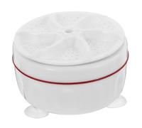NUOBESTY 3pcs Portable Mini Washing Machine for Dorm USB Powered Small Washer for Underwear and Socks Compact Lightweight Body with High Frequency Vibration Cavitation Cleaning Energy