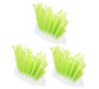 NUOBESTY 3Pcs Reptile Humidifier for Tortoise and Reptile Boxes Washable Mist Sprayer with Output Bright Green Simulated Plants for Indoor Enclosures Energy-efficient and Design