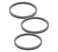 NUOBESTY 3pcs Silicone Seal Gasket Replacement for High-Performance Blender Cup Leakproof Replacement Parts for Countertop Blender Accessories