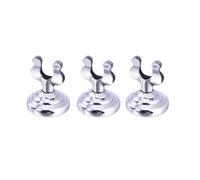 NUOBESTY 3pcs Stainless Steel Place Card Holders Harp Style Table Number Stands Menu Holders for Restaurant Wedding Banquet Silver