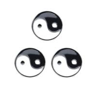 NUOBESTY 3pcs Taoism Brooch Pin for Women Featuring Eight-diagram Shape, Lightweight Zinc Alloy Material, Exquisite Detail, Decorative Accessory for Conferences and Festivals
