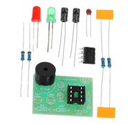 NUOBESTY 3pcs Timer Electronics Practice Kit DIY Soldering Training with Dual LED Flasher Circuit Components for Educational Electronic Projects