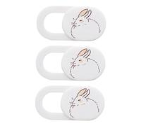 NUOBESTY 3Pcs Webcam Slider Privacy Cover Set Self Adhesive Webcam Blocker for Laptop Tablet Durable Privacy Protection Shield with Smooth Slide Ultra Thin Design for Secure Digital Life