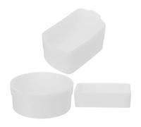 NUOBESTY 3Pcs White Camera Flash Softbox Diffuser Set for TT600/TT685/V850/V860 Speedlight and IT30Pro, Portable Light Diffuser Accessory for Studio Photography and Events