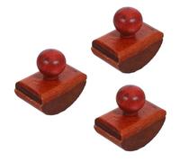 NUOBESTY 3pcs Wood Rocker Blotter Tool for Ink Fountain Pen Quick-Drying Craft Stationery Wooden Design for Office Writing and Calligraphy Beginners