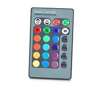 NUOBESTY 3w RGB LED Bulb Gu10 Acrylic and Aluminium Housing 240lm Colour Changing Light Bulb with Remote Control for Interior Decoration and Retrofitting into Downlights, Simple to Use