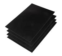 NUOBESTY 4 Pack A4 Chalkboard Stickers Whiteboard Wall Decals Blackboard Stick Paper Removable Blackboard Wall Sticker