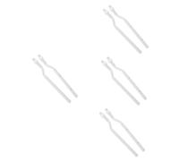NUOBESTY 4 Pairs Toilet Tank Push Button Rods Dual Flush Replacement Accessories for Toilets Durable High Hardness Screw Rods for Enhanced Stability Easy Installation