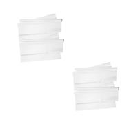 NUOBESTY 4 Pcs Static Adhesion Dry Erase Whiteboard Sticker for Wall Removable Erasable Whiteboard Wallpaper Damage Portable Graffiti Board for Drawing and Office Use