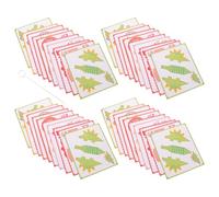 NUOBESTY 4 Sets 3d Pen Practice Templates Printing Paper Reusable Plastic and Metal Stencils Efficiency Booster Beginner Friendly for Parent Activities