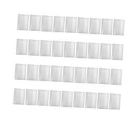 NUOBESTY 40pcs Clear Book Covers Plastic Protective Sleeves for Notebooks and Textbooks Transparent Dustproof Document Protectors for School and Office Use