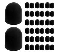 NUOBESTY 40pcs Silicone Stylus Replacement Tips for Capacitive Touchscreen Tablets and Phones High Sensitivity Nibs for Precise Drawing Writing and Note-taking Pen Accessories