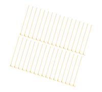 NUOBESTY 40pcs Wooden Lantern Poles for DIY Lantern Craft Kit for Group Activities Parties Classroom Projects