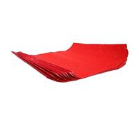 NUOBESTY 40sheets Blank Fu Character Paper for Spring Festival Decoration Red Rice Paper for Calligraphy Practice Per Pack for Year Celebrations