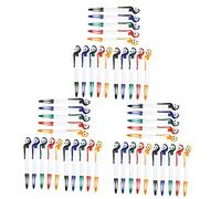 NUOBESTY 45pcs Soccer Ballpoint Pens Creative Writing Pens for Boy Girl Football Themed Party Favors Smooth Ink Unique Design for Boys Girls