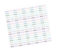 NUOBESTY 480pcs Colorful Sticky Index Tabs for Notebooks and Planners, Repositionable Page Markers with Light and Muted Colors, Self-Adhesive Labels for Academic Use and File Categorizing