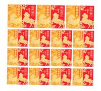 NUOBESTY 48pcs New Year's Benefits are Closed Chinese New Year Money Envelope Horse Red Envelopes Vietnamese Red Packets Vietnamese Paper