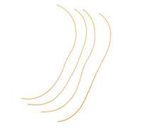 NUOBESTY 4Pcs 255Mm Flexible LED Filament Light Wire 2700K Warm White 3V Filament Lamp Parts for DIY Lighting and Light Fixture Repair