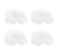 NUOBESTY 4pcs Artificial Cloud Decorative Hanging Cloud Ornament DIY 3D Cotton Cloud Props for Wedding Party Supplies Gifts (15cm)