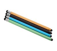 NUOBESTY 4pcs Capacitive Pen Stylus Portable Screen for Tablet Phone Touch Screen Writing Drawing Aluminum Tip Innovative Stylus for Mobile Devices