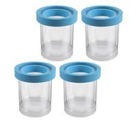 NUOBESTY 4pcs Floating Fish Breeding Box for Aquarium Tank Divider Accessory Transparent Plastic Isolation Chamber for Safe Betta Guppy Shrimp Fry Nursery and Hatchery Space-saving