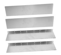 NUOBESTY 4pcs Gutter Valley Splash Guards Durable Rain Diverter for Roof Angles Splash Guard to Protect Foundations Landscapes from Flooding Easy Installation Stylish Design