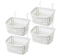 NUOBESTY 4pcs Lightweight Plastic Hanging Rat Hammock Bed for Small Animals Including Chinchilla and Ferret with Easy Hook Installation and Stylish Fun Design, for Cage Accessories