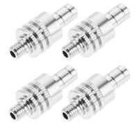NUOBESTY 4pcs Metal Stethoscope Connection Caps Lightweight Design and Precision Fit, Suitable for Daily Examinations and Personal Stethoscope Maintenance by Nurses and Physicians