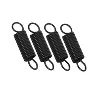 NUOBESTY 4pcs Microwave Accessories Spring for Door Closure Microwave Oven Bracket Universal Parts for Microwave Oven Microwave Door Latch Spring Latch Spring Component Black Metal