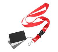 NUOBESTY 4pcs Photography Grey Cards Lanyard Colors White Black Grey Balance Cards for Dslr Camera