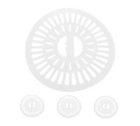 NUOBESTY 4pcs Plastic Washer Spinner Cap Replacement, 24cm Pressing Cover for Twin Tub Washing Machine, Dryer Safety Lid for Laundry Routine