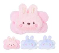 NUOBESTY 4pcs Plush Water Absorption Wrist Bands for Spa with Elastic and Deformation Resistant Features, Design Suitable and Women Face Washing and Skincare