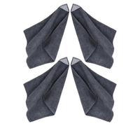 NUOBESTY 4pcs Reusable Magnetic Whiteboard Wipes with Gentle Microfiber Cleaning, 9.8' Microfibre Cloth Board Cleaner for Whiteboard and Refrigerator Use at School or Home