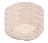 NUOBESTY 4pcs round Bread Proofing Basket Liners 23x8cm Reusable Fabric Dough Rising Covers for Sourdough Bread Baking with Country Style