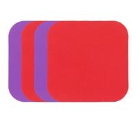 NUOBESTY 4pcs Rubber Jar Opener Pads Multi-Functional Bottle Lid Gripper Cushions Non-Slip Round Rubber Coasters for Kitchen Use Suitable for Seniors with Weak Hands and Arthritis