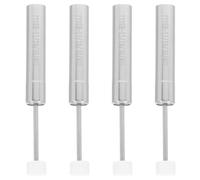 NUOBESTY 4pcs Soft-Close Hydraulic Dampers 55-59n Quiet Closer Damper Buffers for Trash Can Lid Replacement, Slow Closing Mechanism for Kitchen Bin and Cabinet Doors