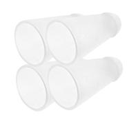 NUOBESTY 4pcs Stylus Replacement Stylus Pencil Tips Protective Case for Stylus Silicone Pen Tip Cover Nibs Tips Cover Silicone Pencil Tip Case Transparent Silica Gel