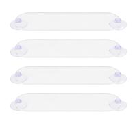 NUOBESTY 4pcs Toll Pass Holder Parking Pass Holder Suction Cup for Highway Daily Travel