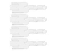 NUOBESTY 4pcs Yarn Tensioner Forks Replacement for Addi King Express Knitting Machines, Thread Tensioner Rods Kit Compatible with Knitting Tools and Accessories for Precise Stitching Control