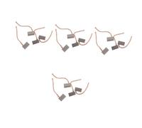 NUOBESTY 4sets Copper Carbon Brush for Electric Motor Pumps Power Tool Replacement with Enhanced Conductivity Durable Carbon Brushes for Motor Repair and Extended Use 4pcs*4