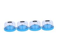 NUOBESTY 4sets Electric Hammer Drill Cover Dust Collector with Non Slip Shockproof Washers for Wall Drilling and Engineering Installation Practical Dust Catcher Tool for Clean 2pcs*4