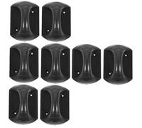 NUOBESTY 4sets Peel and Stick Cabinet Handles Modern Suction Cup Pulls for Closet Doors Bathroom Cabinets and Sliding Windows Stylish Adhesive Handles 2pcs*4