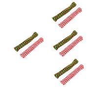 NUOBESTY 4sets Twisted Rods Boys and Girls Toys Handmade DIY Christmas Craft Kit for Xmas Decorations 100pcs*4