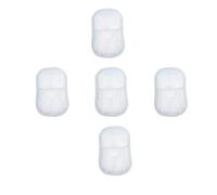 NUOBESTY 5 Boxes Portable Soap Sheets for Hand Wash and Bath, White Paper | Boxed Travel Sheets, Safe to Use, Office and Camping Use, Compact Paper Format