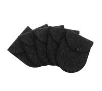NUOBESTY 5 Pcs Mini Felt Pouch Set Portable Storage Bags for Hearing Devices Protective and Lightweight for Travel and Daily Use